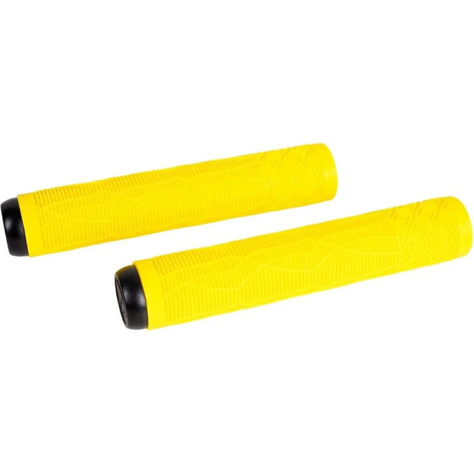 Набор TECH TEAM грипсы 2шт с барендами Drop,160mm,на трюковой самокат 294354 yellow NN010624